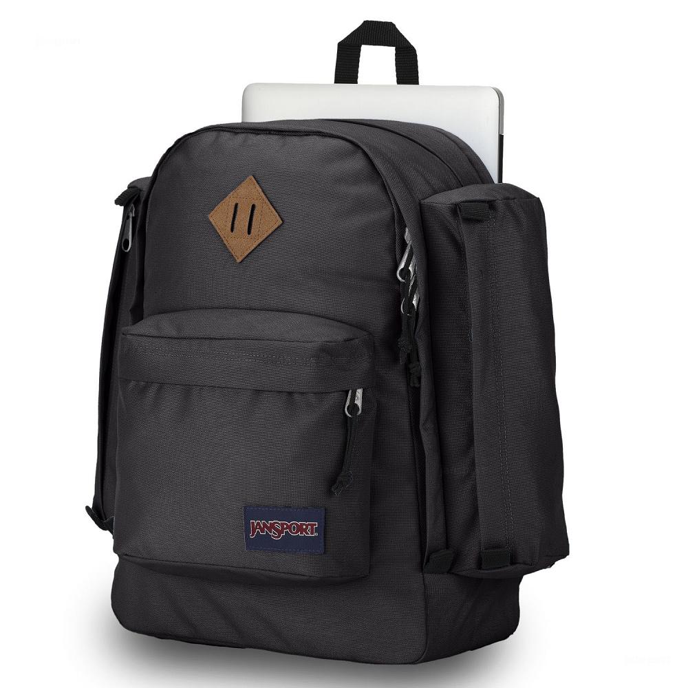 Sac à Dos Scolaire JanSport Field Pack Noir | KBR-78699993